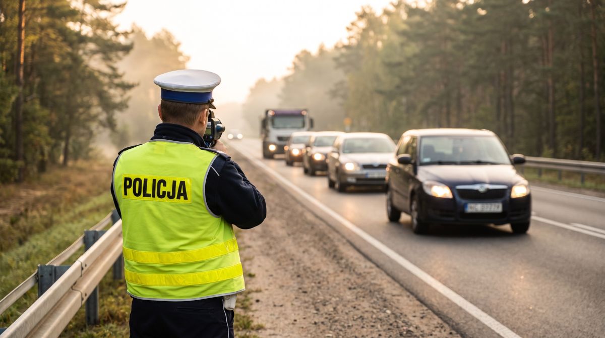 Jesień w polu: Policja ostrzega przed niebezpieczeństwami na drogach