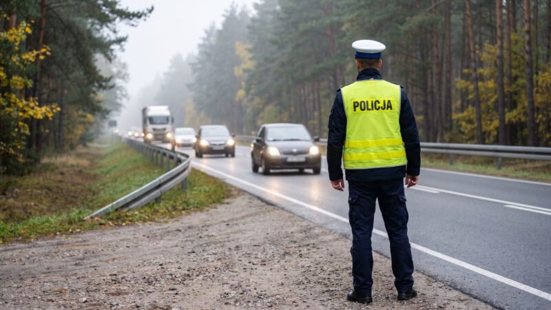 Jesienna jazda: zwolnij i bądź ostrożny!