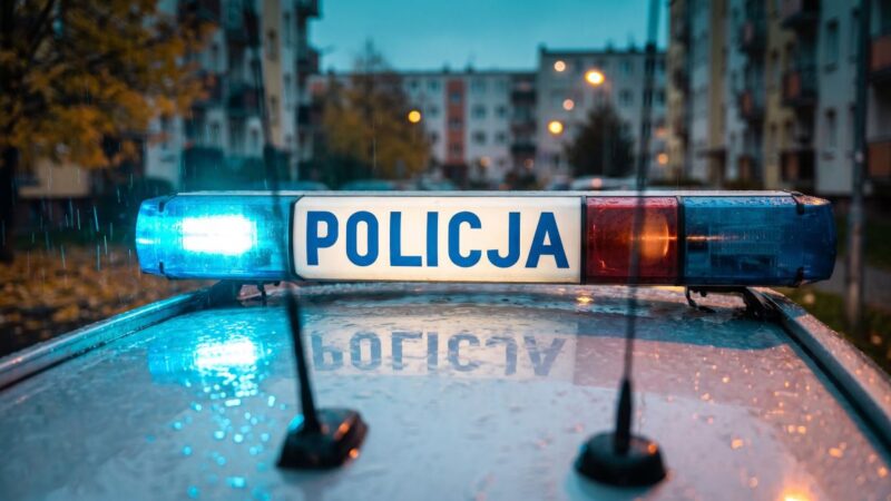 Pijana kierująca najechała na mężczyznę na prywatnej posesji