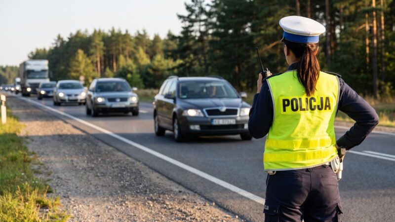 Jechał BMW 165 km/h. Na trzy miesiące stracił prawo jazdy