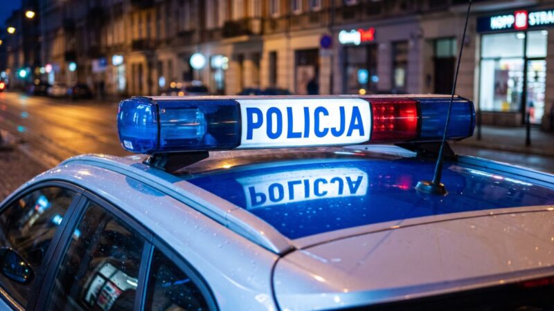 Kierowca bez uprawnień zatrzymany za nielegalne wyprzedzanie w Płońsku