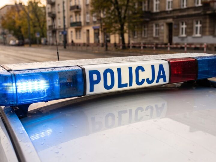 Dron w akcji: Policja monitoruje bezpieczeństwo pieszych na drogach