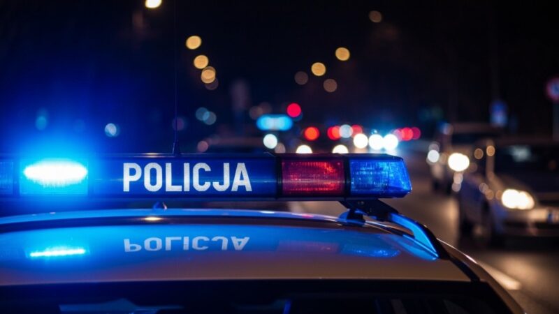 Pijany kierowca z dożywotnim zakazem wjechał do rowu – czeka go więzienie