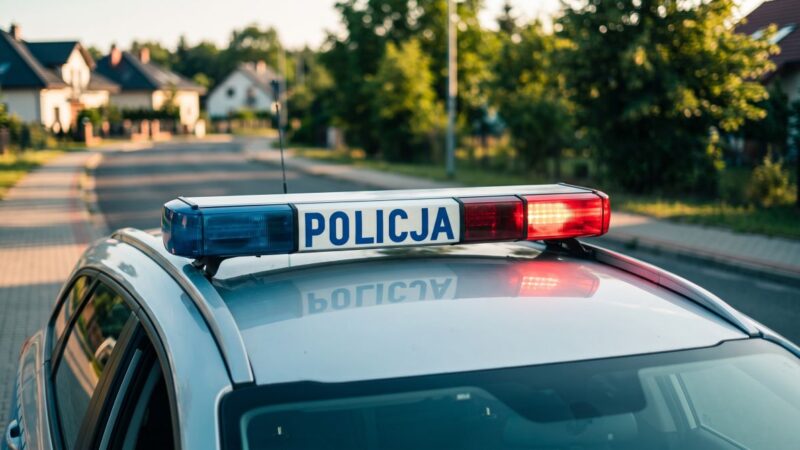 Policja apeluje o pomoc w sprawie uszkodzenia Hondy w Ostrołęce