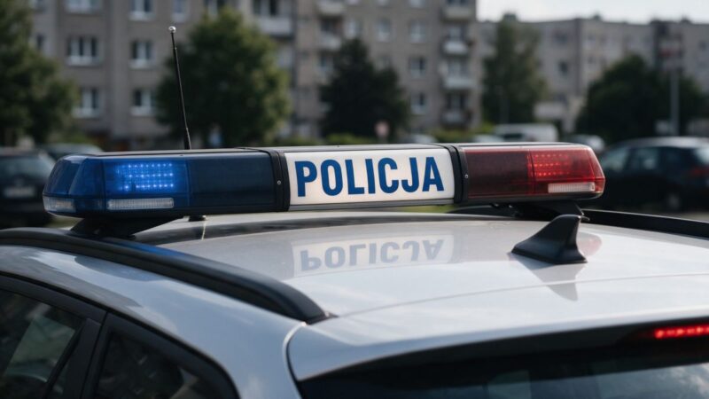 Policjant po służbie ujął złodzieja w Płocku po dramatycznym pościgu