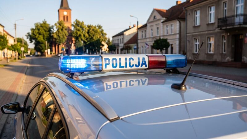 Dzielnicowy z Ostrowi zatrzymuje poszukiwanego przestępcę dzięki interwencji społecznej