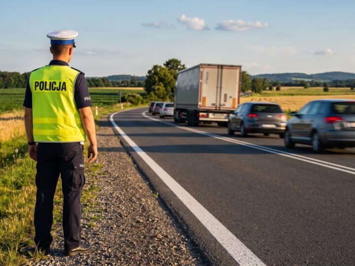 Bezpieczeństwo na drogach: Policja kontroluje prędkość w Gostyninie”