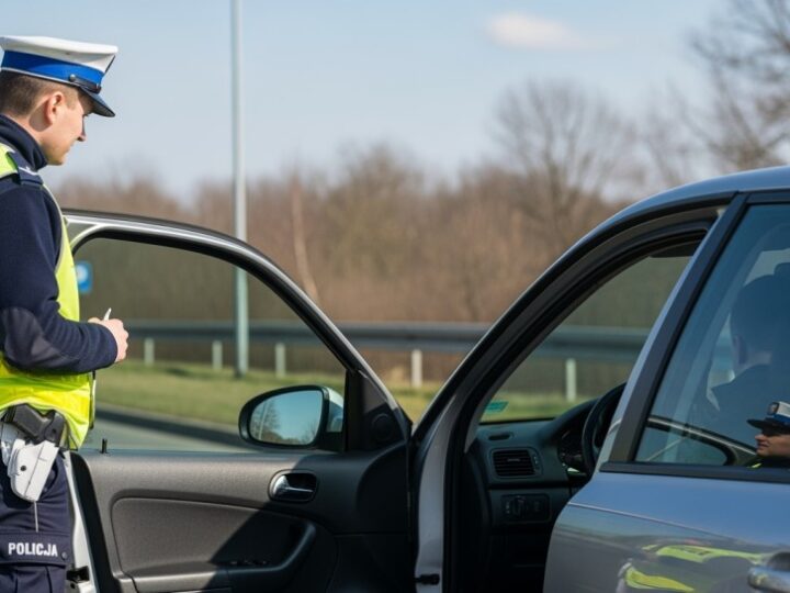 Kierowca z Borowców zignorował kontrolę drogową, płaci 6000 zł mandatu i dostaje 24 punkty karne