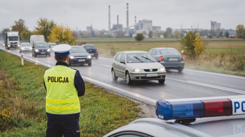 Szybka jazda kończy się utratą prawa jazdy i wysokim mandatem