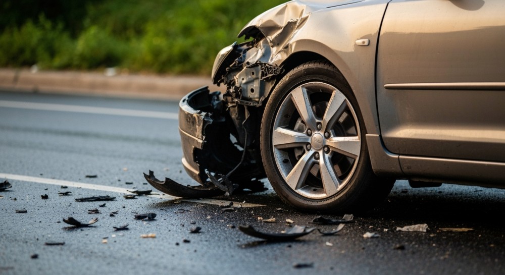Śmiertelny wypadek w Kodłutowie: 24-letni pasażer BMW nie żyje po zderzeniu z łosiem