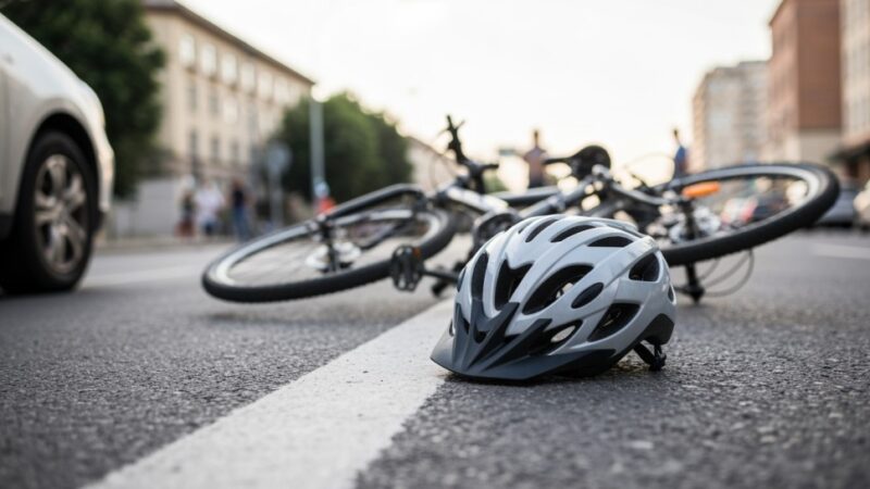 Śmiertelny wypadek rowerzysty w Rąbieżu – 63-latek nie żyje