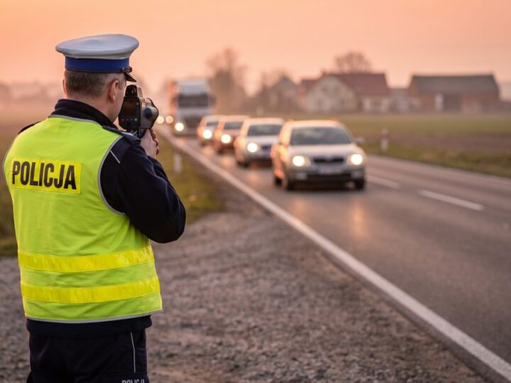 Policjant w drodze na kurs zatrzymał pijanego kierowcę, ratując życie na drodze