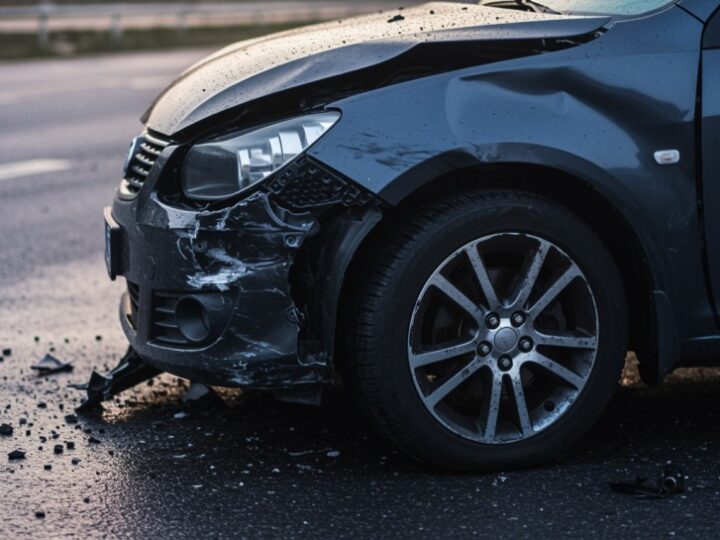 Zderzenie dwóch aut w Orłach-Cesinie. Trzy osoby trafiły do szpitala, policja apeluje o ostrożność