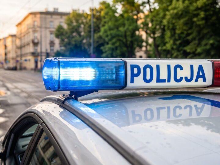 Potrącenie łosia na DK50 w Morgach: Policja ostrzega kierowców o niebezpieczeństwie