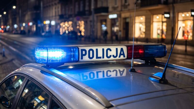 Kierowca pod wpływem narkotyków wjechał w bariery i miał przy sobie kokainę