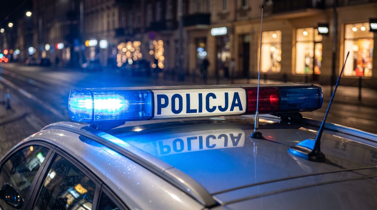 Kierowca pod wpływem narkotyków wjechał w bariery i miał przy sobie kokainę